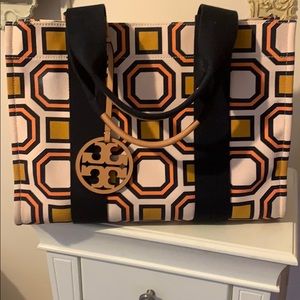 Tory Burch Ballet Pink Octagon Tote